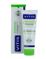Vitis Orthodontic Tandpasta Appel-Mint - thumbnail