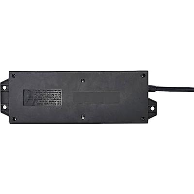 Sygonix RF-4737788 Stekkerdoos met schakelaar Zwart Randaarde stekker 1 stuk(s)