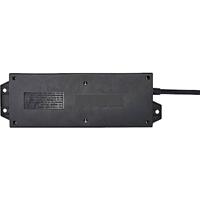 Sygonix RF-4737788 Stekkerdoos met schakelaar Zwart Randaarde stekker 1 stuk(s) - thumbnail