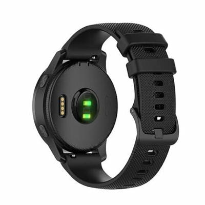 Garmin Forerunner 570 (42mm) / 55 / 245 / 645 - Sportband met motief - Zwart - thumbnail