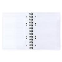 Notbk rhodia greenbook a5 lijn 6-g 180 pag zwart - thumbnail