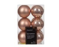 Kerstbal kunststof d6 cm rose 12st kerst Decoris - Decoris - thumbnail