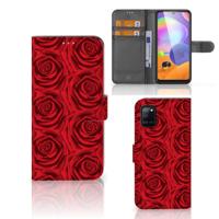 Samsung Galaxy A31 Hoesje Red Roses - thumbnail