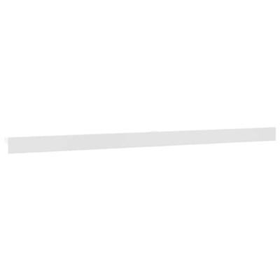 Beslagset schuifdeur 183 cm aluminiumlegering zilverkleurig - thumbnail