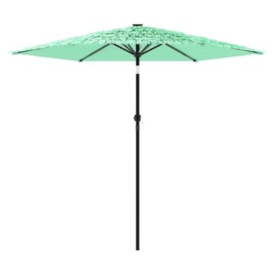 Parasol met stalen paal 268x268x226 cm groen Parasol met stalen paal 268x268x226 cm groen