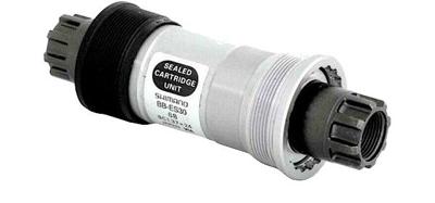 Shimano Trapas bb-es30 staal 68e - 121 octalink bsa zilver/zwart