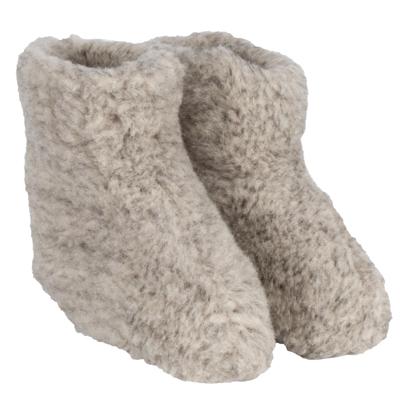 WoolWarmers sloffen grijs maat:37