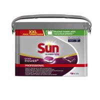 Sun Pro Formula Expert All-in-one vaatwastabletten, extra power, emmer van 175 stuks - thumbnail