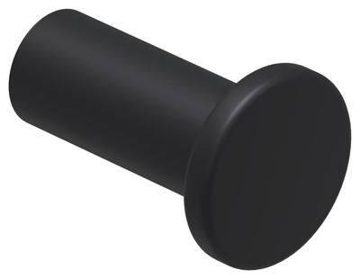 Handdoekhaak IVY Mat Zwart PED IVY