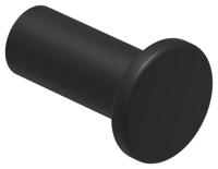 Handdoekhaak IVY Mat Zwart PED IVY - thumbnail