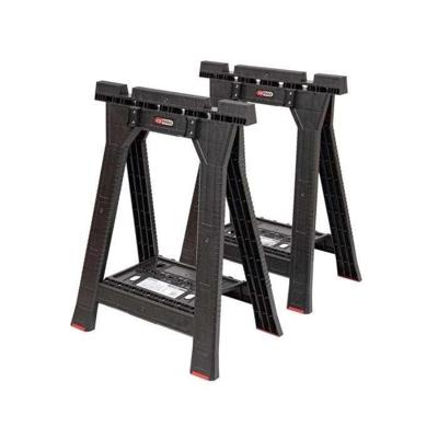 Schragen - KS TOOLS - 850.0390F - Opvouwbare schragen voor SCM-krat - Werkbankschragen - Opvouwbare schragen