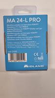 Midland Headset/hoofdtelefoon Mikrofon MA 24-L Pro mit Ohrhörer C1525 - thumbnail