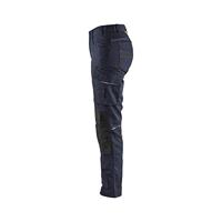 Blåkläder Dames service werkbroek met stretch 71951330 | Donker marineblauw/Zwart | Maat 40 - 7330509646946 - thumbnail