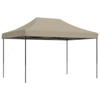Partytent inklapbaar pop-up 410x279x315 cm taupe - thumbnail