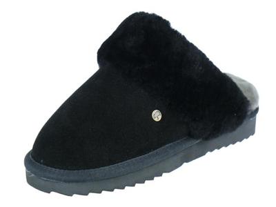 Warmbat Flurry black Zwart maat 40