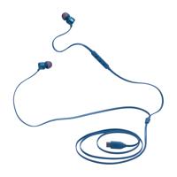 JBL Tune 310 C Bedraade in-ear oortjes met microfoon, met JBL Pure Bass Sound en een 3-knops afstandsbediening, in het blauw - thumbnail