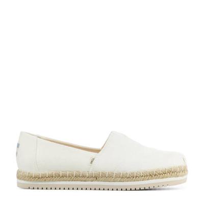 Toms Alpargata Platform Rope espadrilles off white
