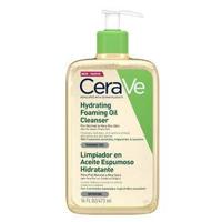 CeraVe Hydrating Foaming Oil Cleanser - voor normale tot (zeer) droge huid - voor gezicht en lichaam - thumbnail