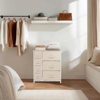 hjh LIVING Kast Foldress (7 vakken, Beige) - thumbnail