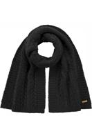 Barts sjaal Anemone zwart - thumbnail
