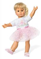 Heless Poppenjurk ballerina, 28-35 cm - thumbnail