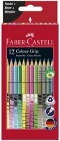 Faber Castell Kleurset GRIP pastel - neon en metallic - thumbnail