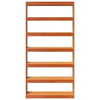 Boekenkast / kamerscherm 100x30x199,5 cm massief grenenhout - thumbnail