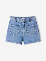 Denim short lichtblauw - thumbnail