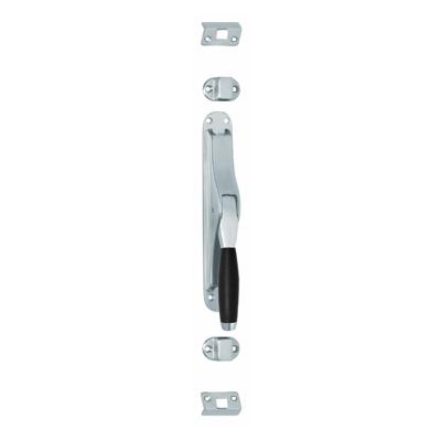Pomp-espagnolet Ton 400 chroom mat/ebbenhout