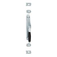 Pomp-espagnolet Ton 400 chroom mat/ebbenhout - thumbnail