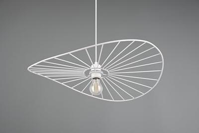 Hanglamp Chapeau mat wit Excl. 1x E27 7W - thumbnail