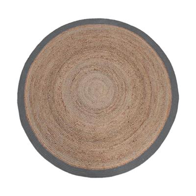 LABEL51 Vloerkleed 'Jute' 180 cm, kleur Naturel/Grijs LABEL51 Vloerkleed 'Jute' 180 cm, kleur Naturel/Grijs