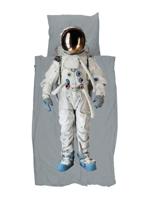 Snurk Astronaut Grey Space dekbedovertrek - thumbnail
