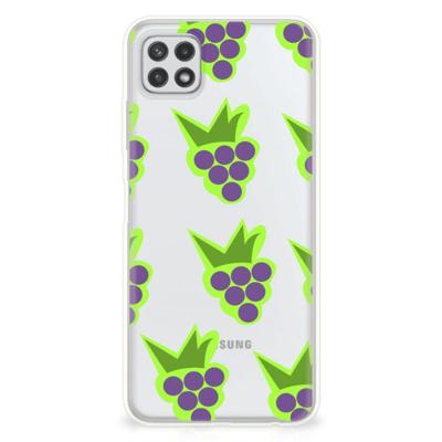 Samsung Galaxy A22 5G | Siliconen Case | Druiven