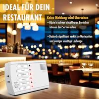 m-e modern-electronics FRS-106.1 Draadloos belsysteem voor Draadloze deurbel - thumbnail