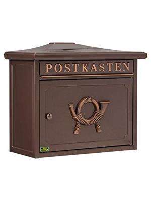 Burg Wächter 12830 SYLT 1883 K Brievenbus Plaatstaal Koper (metallic) Sleutelslot
