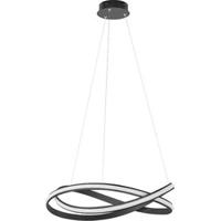 Highlight HanglampWaves XL design zwart Ø 70cm - H5579.01 - thumbnail