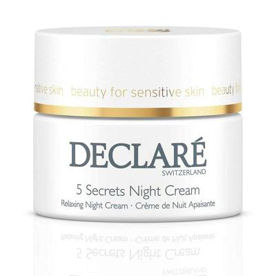Declare Stressbalance 5 Secrets Night Cream 50ml Nacht crème