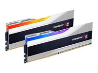G.Skill DDR5 Trident Z5 RGB 2x16GB 5200MHz CL36 silver F5-5200J3636C16GX2-TZ5RS - thumbnail