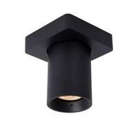 Lucide NIGEL - Plafondspot - LED Dim to warm - GU10 - 1x5W 2200K/3000K - Zwart - thumbnail