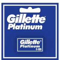 Gillette Gillette Platinum scheermesjes - 5st - thumbnail