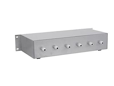 Omnitronic Rack PA-volumeregelaar Zilver, Aluminium