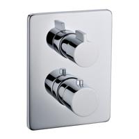 Thermostatische Inbouw Douchekraan VMK 20x15 cm Incl. Easy Move Chroom Go by Van Marcke - thumbnail