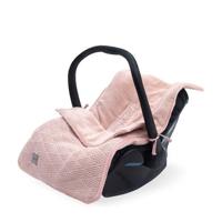 Jollein voetenzak groep 0+ 3/5 punts River knit pale pink - thumbnail