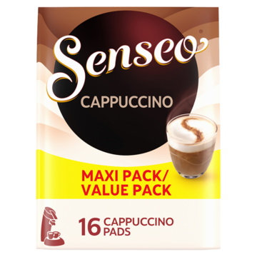 Senseo cappuccino, zakje van 16 koffiepads