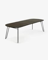 Kave Home Uitschuifbare Ovale Eettafel 'Milian' 140 - 220 x 90cm - thumbnail