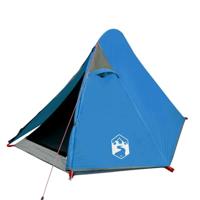 Tent 2-persoons 267x154x117 cm 185T taft blauw - thumbnail