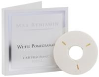 Max Benjamin navulling autoparfum White Pomegranate 7 cm wit - thumbnail