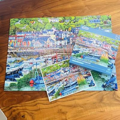 Lyme Regis Harbour Puzzel 1000 Stukjes