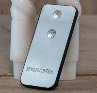 LED Dinerkaars Swirl Wax 2st Wit - thumbnail